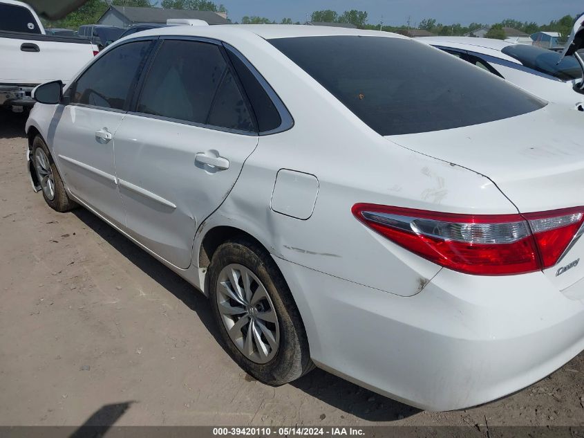 2016 Toyota Camry Le VIN: 4T4BF1FK6GR531410 Lot: 39420110