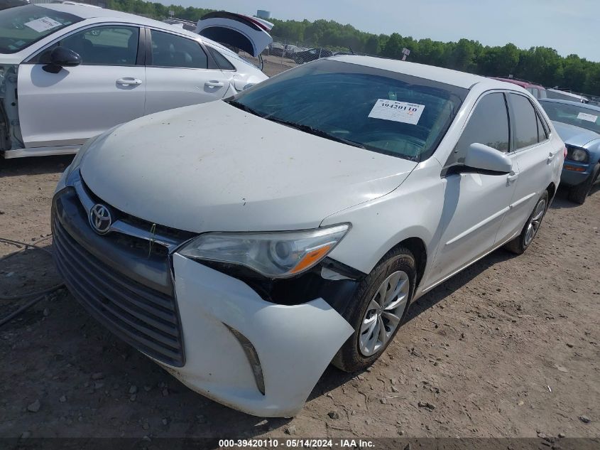 2016 Toyota Camry Le VIN: 4T4BF1FK6GR531410 Lot: 39420110