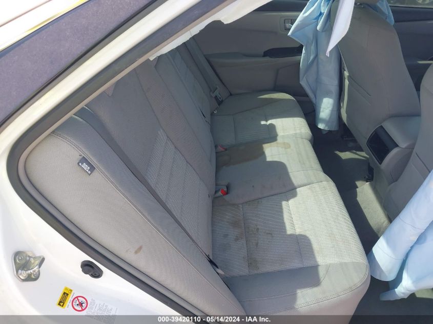 2016 Toyota Camry Le VIN: 4T4BF1FK6GR531410 Lot: 39420110