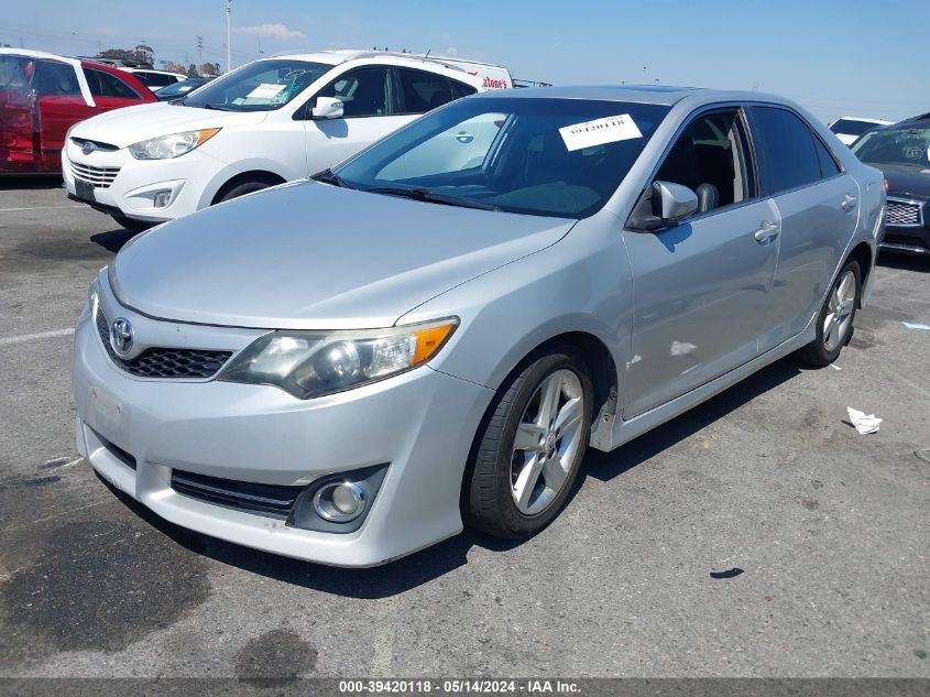 2012 Toyota Camry Se VIN: 4T1BF1FK7CU074420 Lot: 39420118