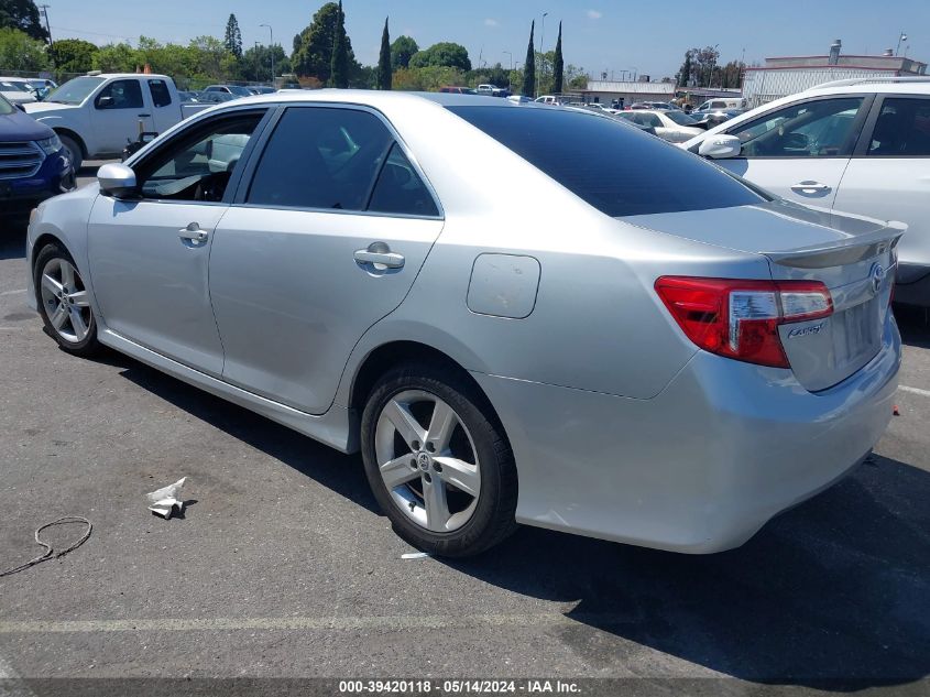 2012 Toyota Camry Se VIN: 4T1BF1FK7CU074420 Lot: 39420118