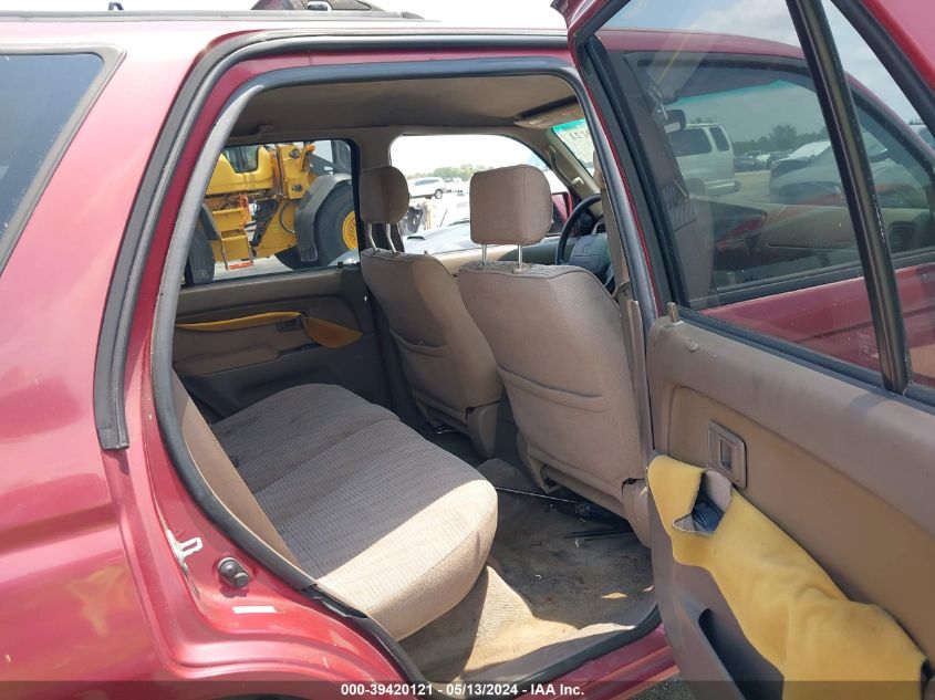 1997 Toyota 4Runner Sr5 V6 VIN: JT3HN86R2V0126154 Lot: 39420121