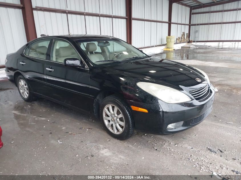 2004 Lexus Es 330 VIN: JTHBA30G945026477 Lot: 39420132