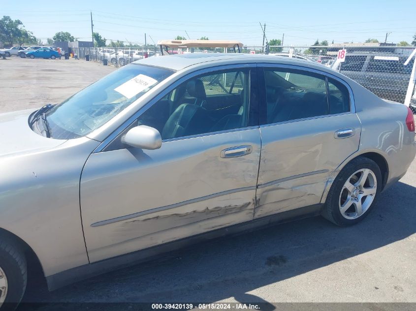 2003 Infiniti G35 Luxury Leather VIN: JNKCV51E33M311018 Lot: 39420139