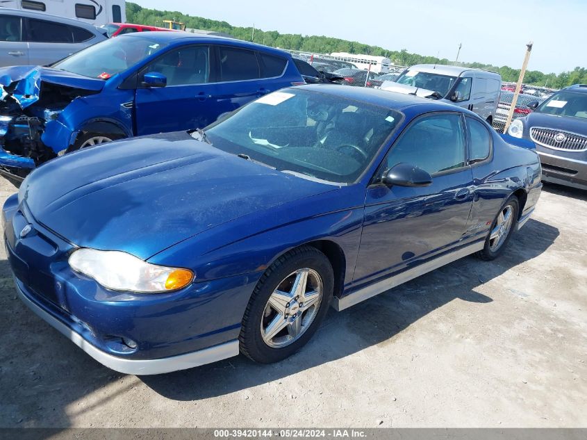 2005 Chevrolet Monte Carlo Supercharged Ss VIN: 2G1WZ151059310887 Lot: 39420144