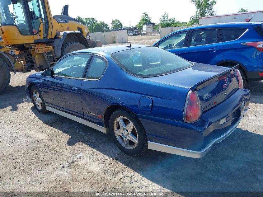 2005 Chevrolet Monte Carlo Supercharged Ss VIN: 2G1WZ151059310887 Lot: 39420144