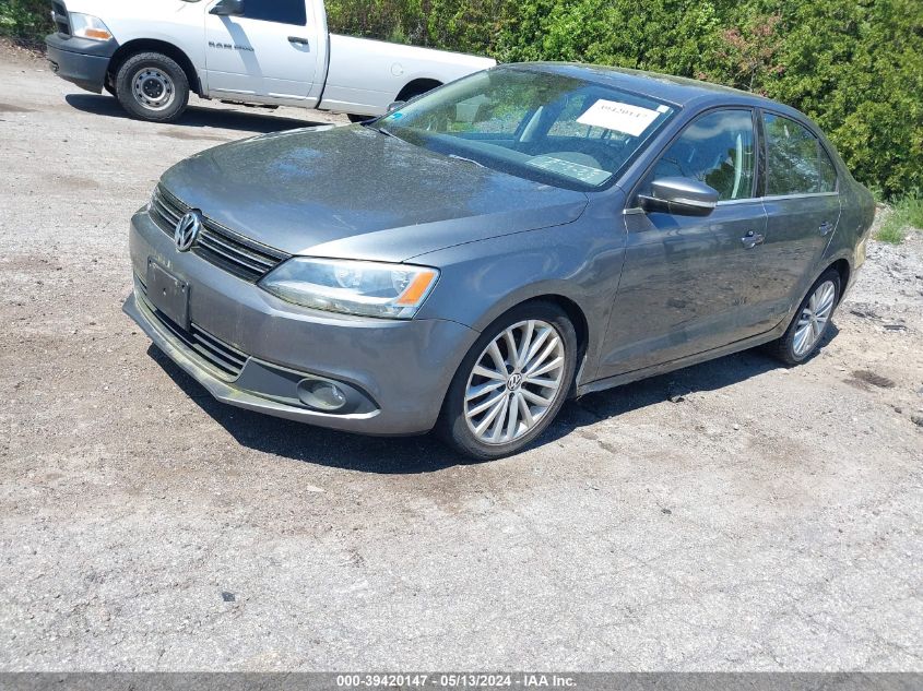 2011 Volkswagen Jetta 2.5L Sel VIN: 3VWLZ7AJ1BM351550 Lot: 39420147