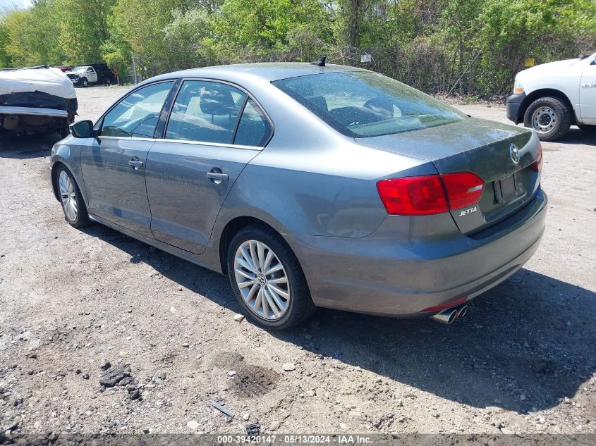 2011 Volkswagen Jetta 2.5L Sel VIN: 3VWLZ7AJ1BM351550 Lot: 39420147