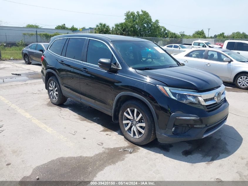 2019 Honda Pilot Exl VIN: 5FNYF5H55KB031876 Lot: 39420150