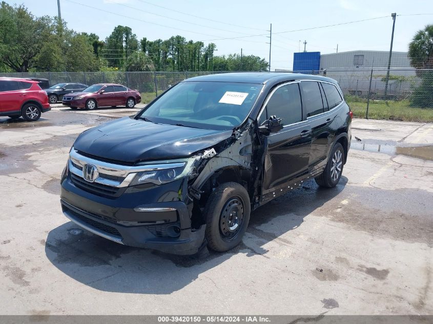 2019 Honda Pilot Exl VIN: 5FNYF5H55KB031876 Lot: 39420150