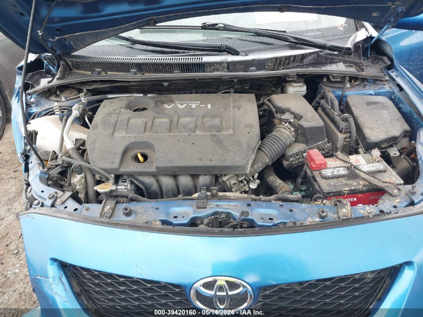 2010 Toyota Corolla Le VIN: JTDBU4EE2AJ079143 Lot: 39420160