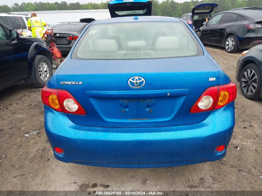 2010 Toyota Corolla Le VIN: JTDBU4EE2AJ079143 Lot: 39420160