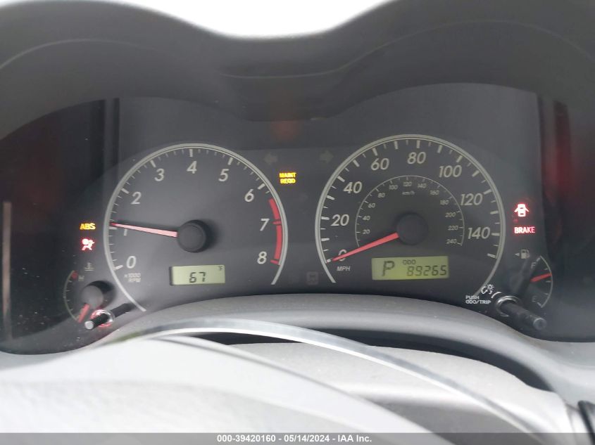 2010 Toyota Corolla Le VIN: JTDBU4EE2AJ079143 Lot: 39420160