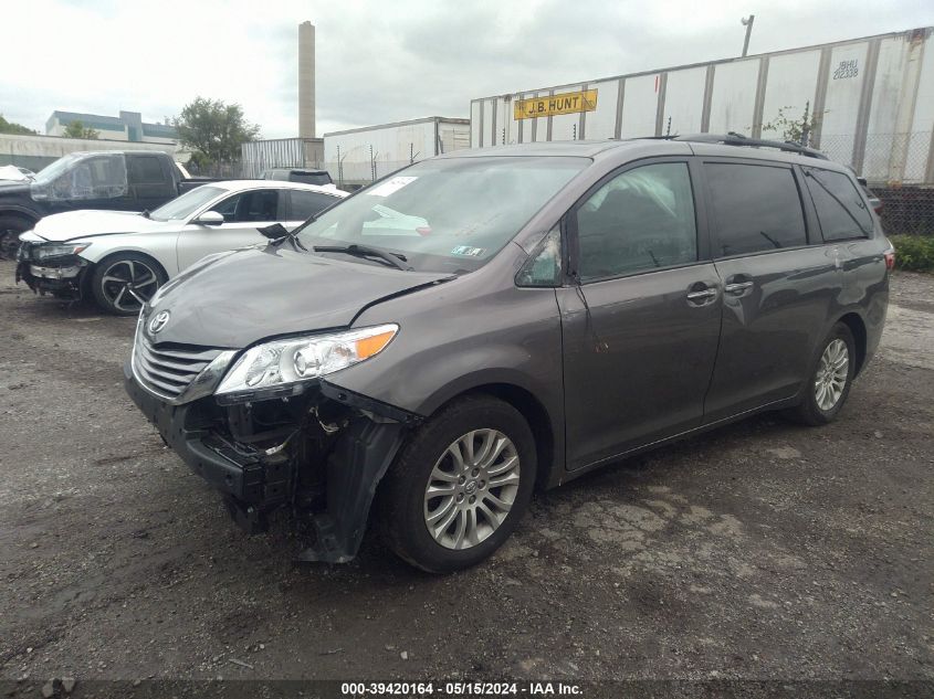 2017 Toyota Sienna Xle 8 Passenger VIN: 5TDYZ3DCXHS794609 Lot: 39420164