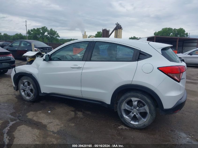 2018 Honda Hr-V Lx VIN: 3CZRU5H3XJM703217 Lot: 39420165