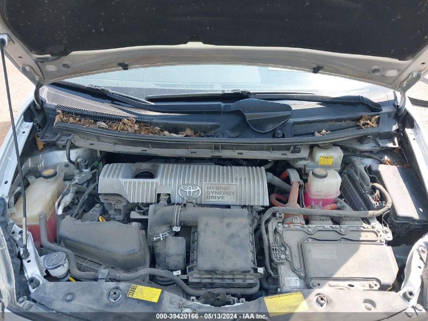 2013 Toyota Prius Three VIN: JTDKN3DU6D1631277 Lot: 39420166