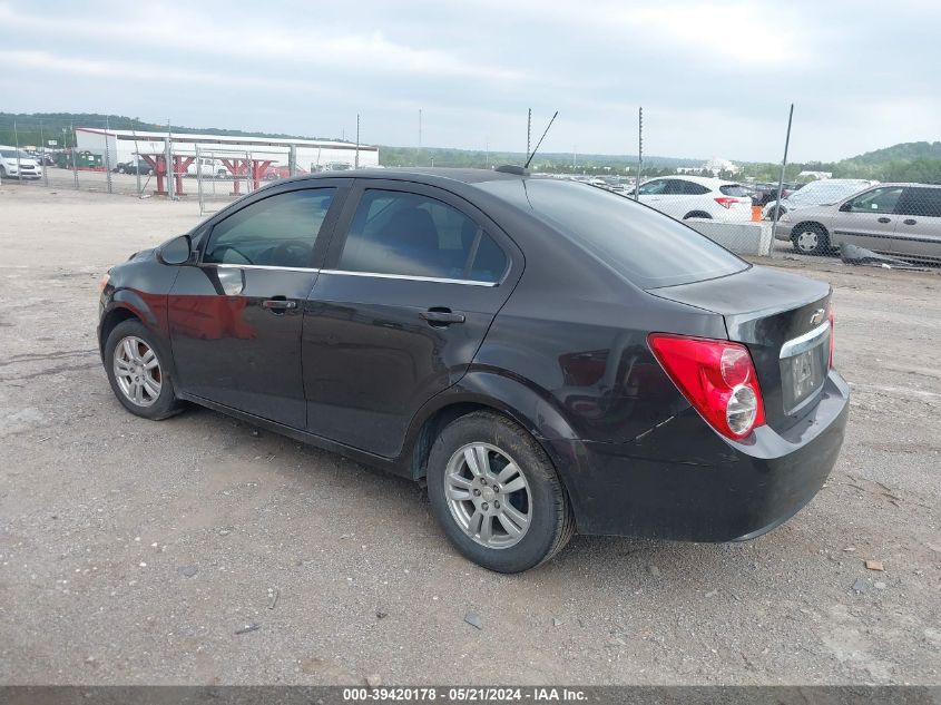 2015 Chevrolet Sonic Lt Auto VIN: 1G1JC5SH1F4203744 Lot: 39420178