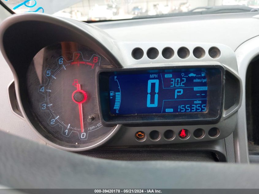 2015 Chevrolet Sonic Lt Auto VIN: 1G1JC5SH1F4203744 Lot: 39420178