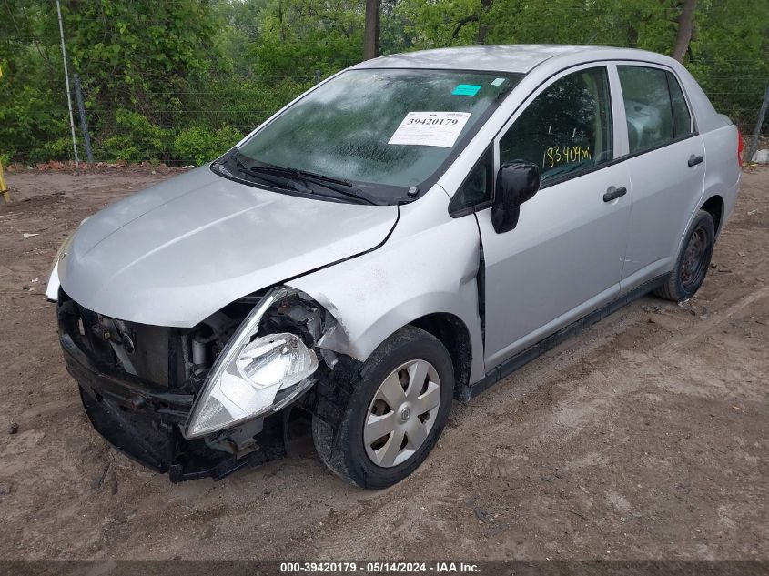 2010 Nissan Versa 1.6 VIN: 3N1CC1AP0AL391440 Lot: 39420179