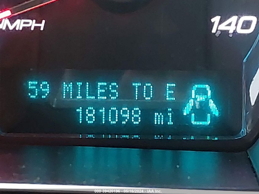 2011 Ford Taurus Limited VIN: 1FAHP2FW9BG174638 Lot: 39420196