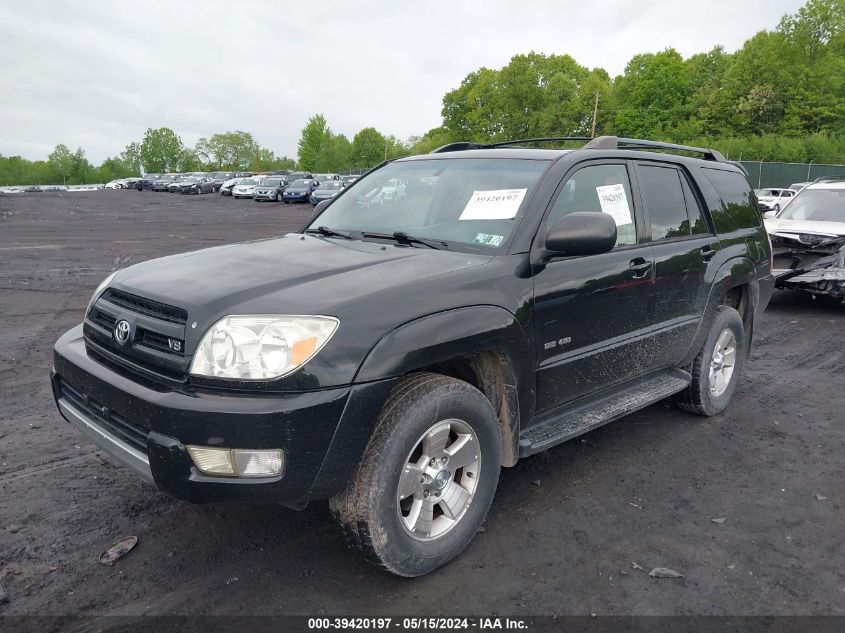 2004 Toyota 4Runner Sr5 V8 VIN: JTEBT14R640038977 Lot: 39420197