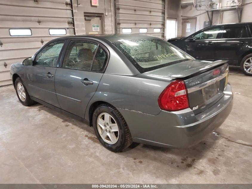 2005 Chevrolet Malibu Ls VIN: 1G1ZT548X5F284648 Lot: 39420204