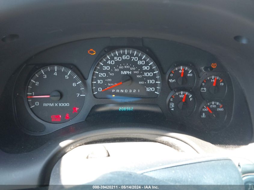 2009 Chevrolet Trailblazer Lt VIN: 1GNDS33SX92106605 Lot: 39420211