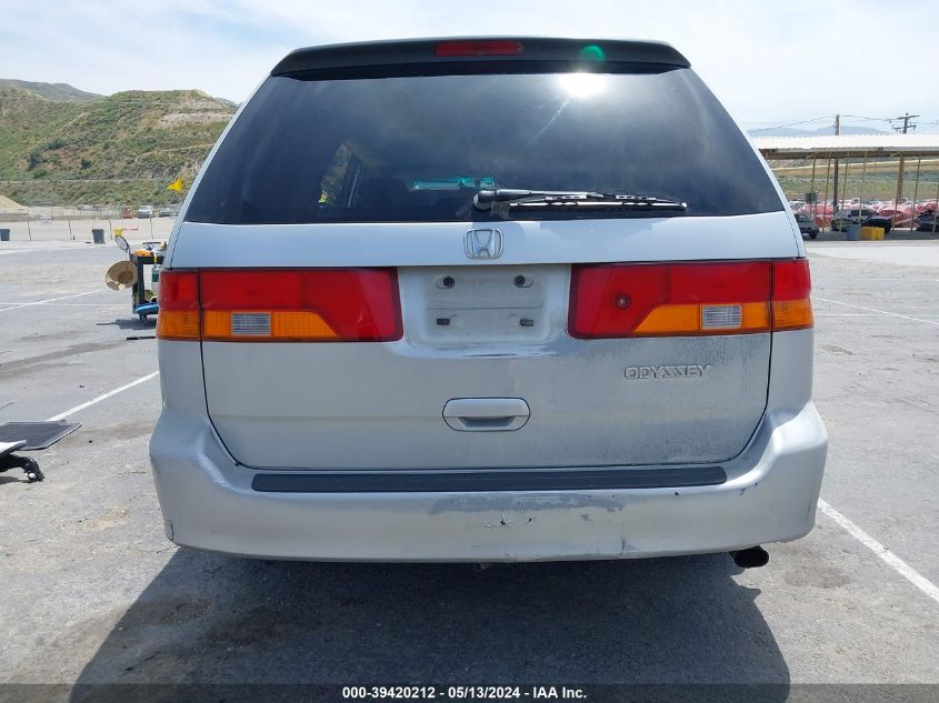 2003 Honda Odyssey Ex VIN: 5FNRL18693B052181 Lot: 39420212