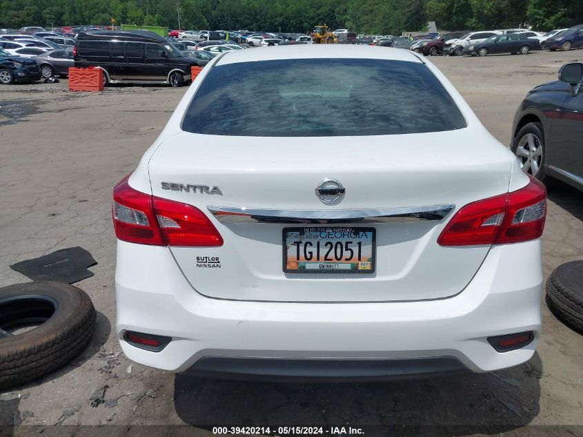 2017 Nissan Sentra S VIN: 3N1AB7AP1HY219122 Lot: 39420214