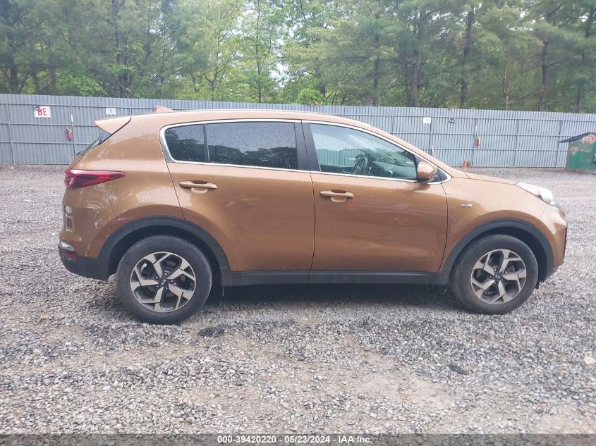 2021 Kia Sportage Lx VIN: KNDPMCAC6M7845784 Lot: 39420220