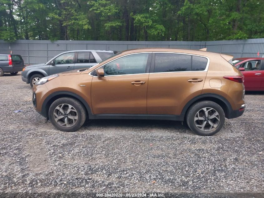 2021 Kia Sportage Lx VIN: KNDPMCAC6M7845784 Lot: 39420220