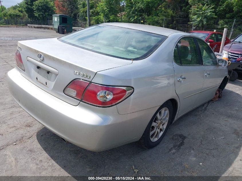 2002 Lexus Es 300 VIN: JTHBF30G420037964 Lot: 39420230