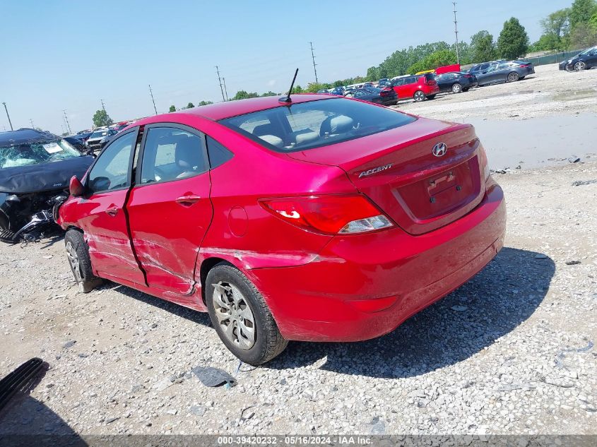 2016 Hyundai Accent Se VIN: KMHCT4AE7GU086086 Lot: 39420232