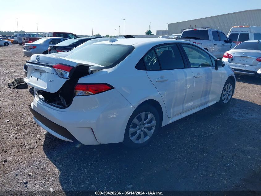 2022 Toyota Corolla Le VIN: JTDEPMAE9N3017419 Lot: 39420236