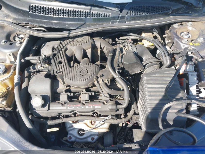 2002 Chrysler Sebring Lxi VIN: 1C3EL55R92N233256 Lot: 39420240