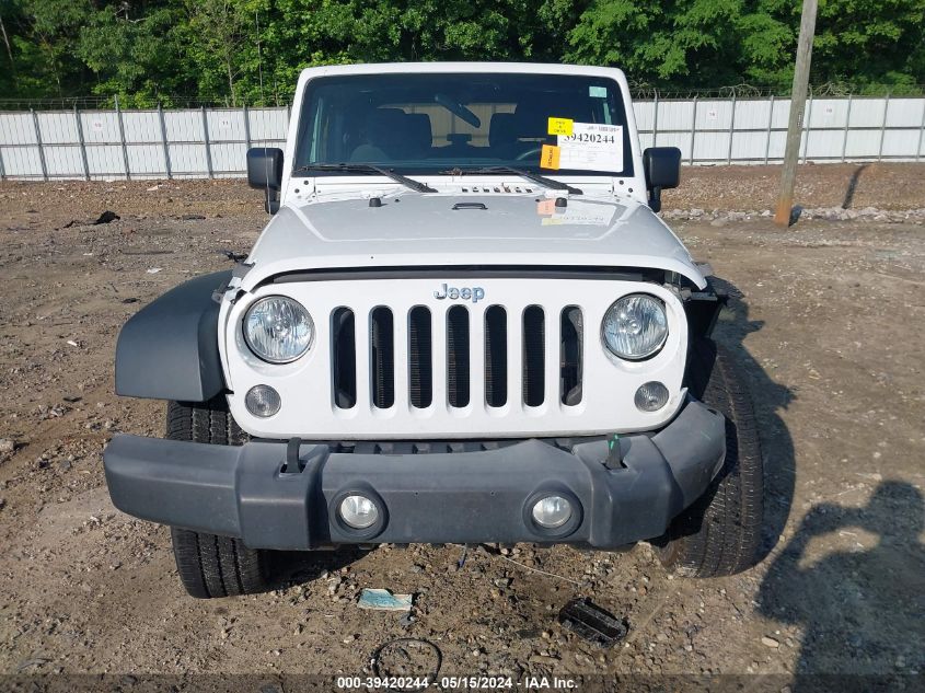2016 Jeep Wrangler Sport VIN: 1C4AJWAG2GL117135 Lot: 39420244