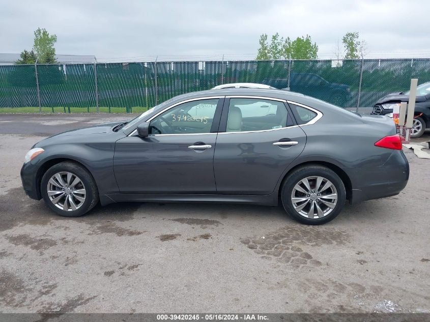 2012 Infiniti M37X VIN: JN1BY1AR4CM392310 Lot: 39420245