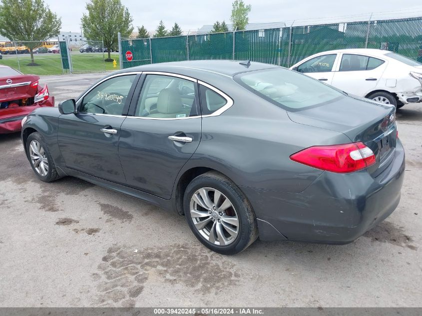 2012 Infiniti M37 X VIN: JN1BY1AR4CM392310 Lot: 39420245