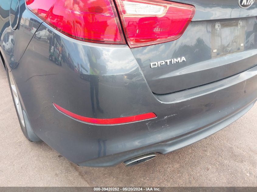 2015 Kia Optima Lx VIN: 5XXGM4A73FG501879 Lot: 39420252