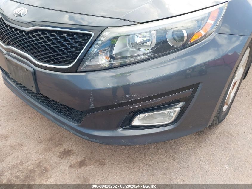 2015 Kia Optima Lx VIN: 5XXGM4A73FG501879 Lot: 39420252