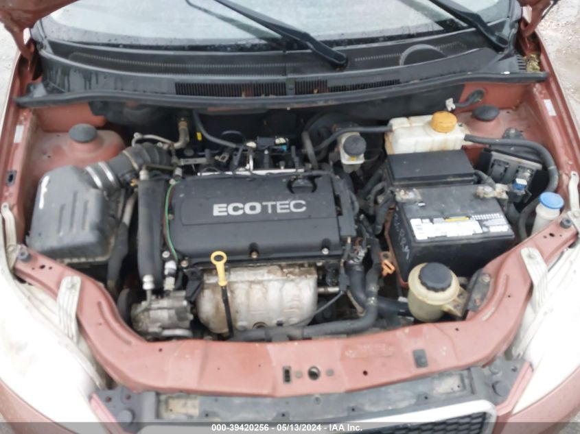 2011 Chevrolet Aveo 1Lt VIN: KL1TD6DE8BB237067 Lot: 39420256