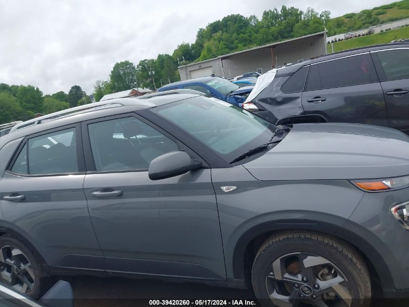 2022 Hyundai Venue Sel VIN: KMHRC8A34NU209291 Lot: 39420260