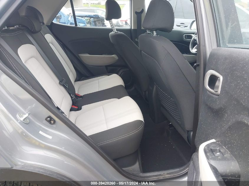 2022 Hyundai Venue Sel VIN: KMHRC8A34NU209291 Lot: 39420260