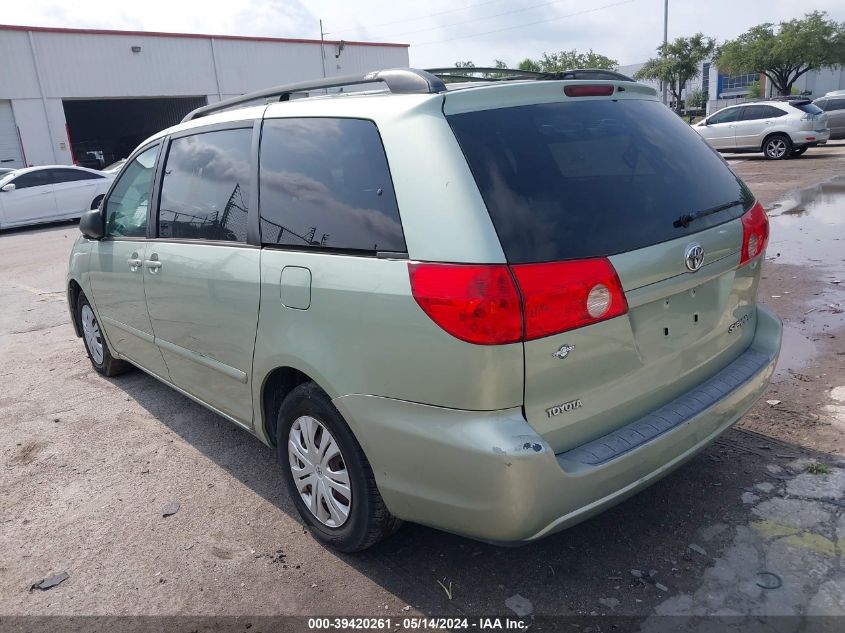 2009 Toyota Sienna Le VIN: 5TDZK23C79S247920 Lot: 39420261