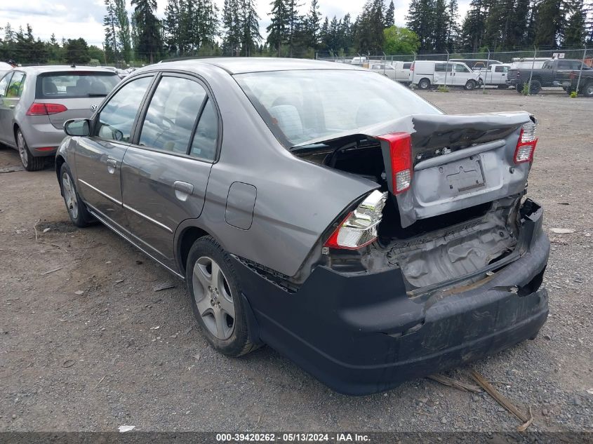 2004 Honda Civic Ex VIN: 2HGES26794H534052 Lot: 39420262