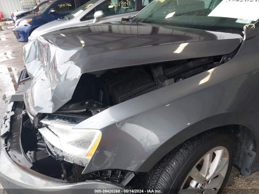 2012 Volkswagen Jetta 2.5L Se VIN: 3VWDX7AJ0CM114267 Lot: 39420268