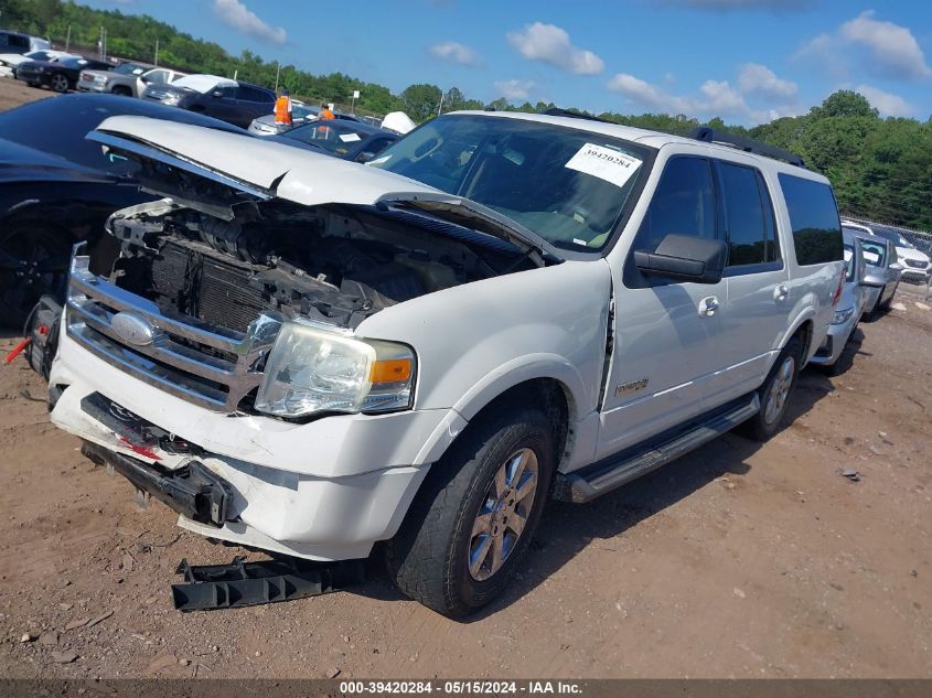 2008 Ford Expedition El Xlt VIN: 1FMFK155X8LA46505 Lot: 39420284