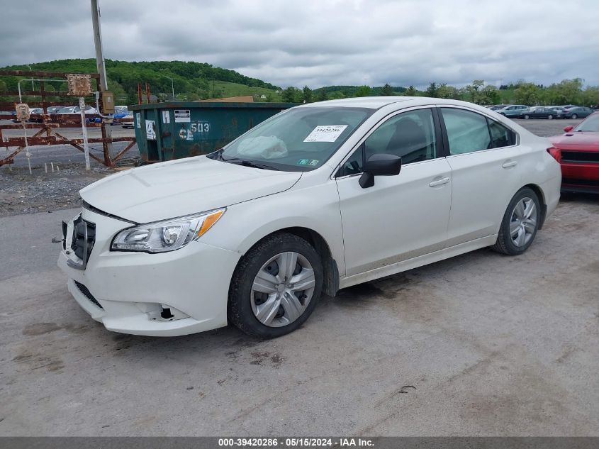 2015 Subaru Legacy 2.5I VIN: 4S3BNAA61F3007100 Lot: 39420286