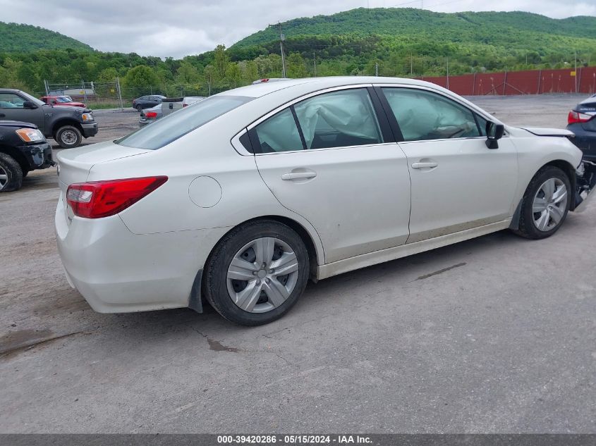 2015 Subaru Legacy 2.5I VIN: 4S3BNAA61F3007100 Lot: 39420286