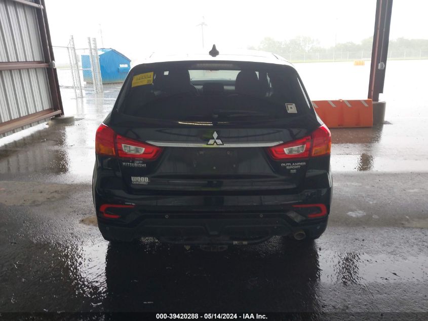 2019 Mitsubishi Outlander Sport 2.0 Se VIN: JA4AP4AU1KU001012 Lot: 39420288